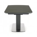 Стол обеденный HALMAR BILOTTI темно-серый/орех 160-200/90